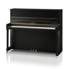 New Kawai E-300 Upright Piano - Satin Black