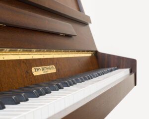 John Brinsmead Upright Piano in Satin Mahogany