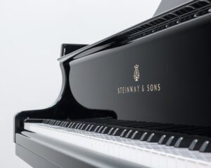 Steinway & Sons Piano in polished black