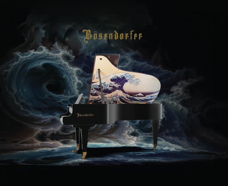 Bösendorfer – The Great Wave Off Kanagawa Grand Piano